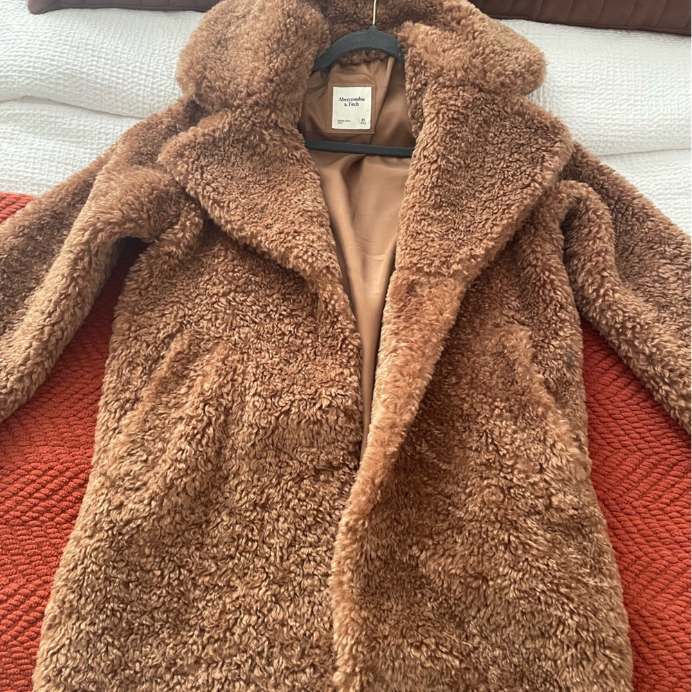 Abercrombie sherpa coat